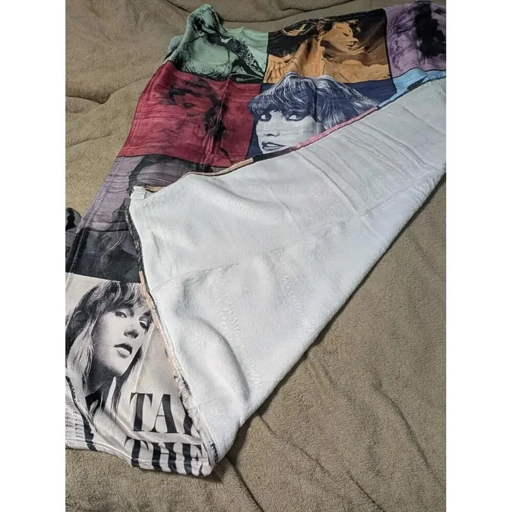 Taylor‎ Swift Throw Blanket 36x48 Album 1989 Lover Reputation Soft Fleece